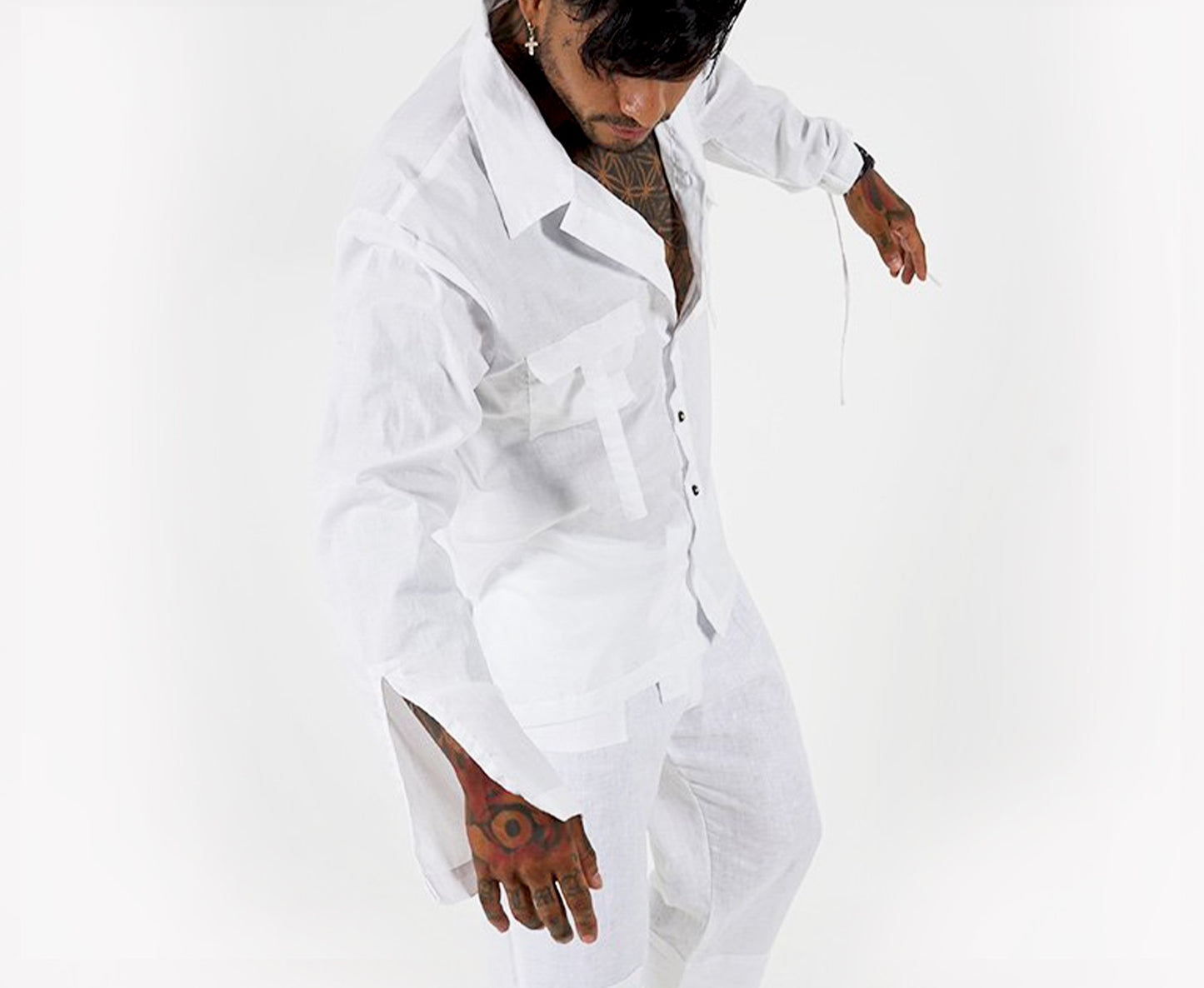 El Supremo White Long Sleeve - DANIEL PHILIP