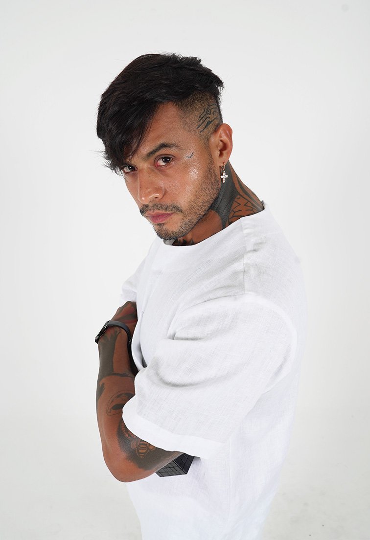 Onessimus White Short Sleeve - DANIEL PHILIP