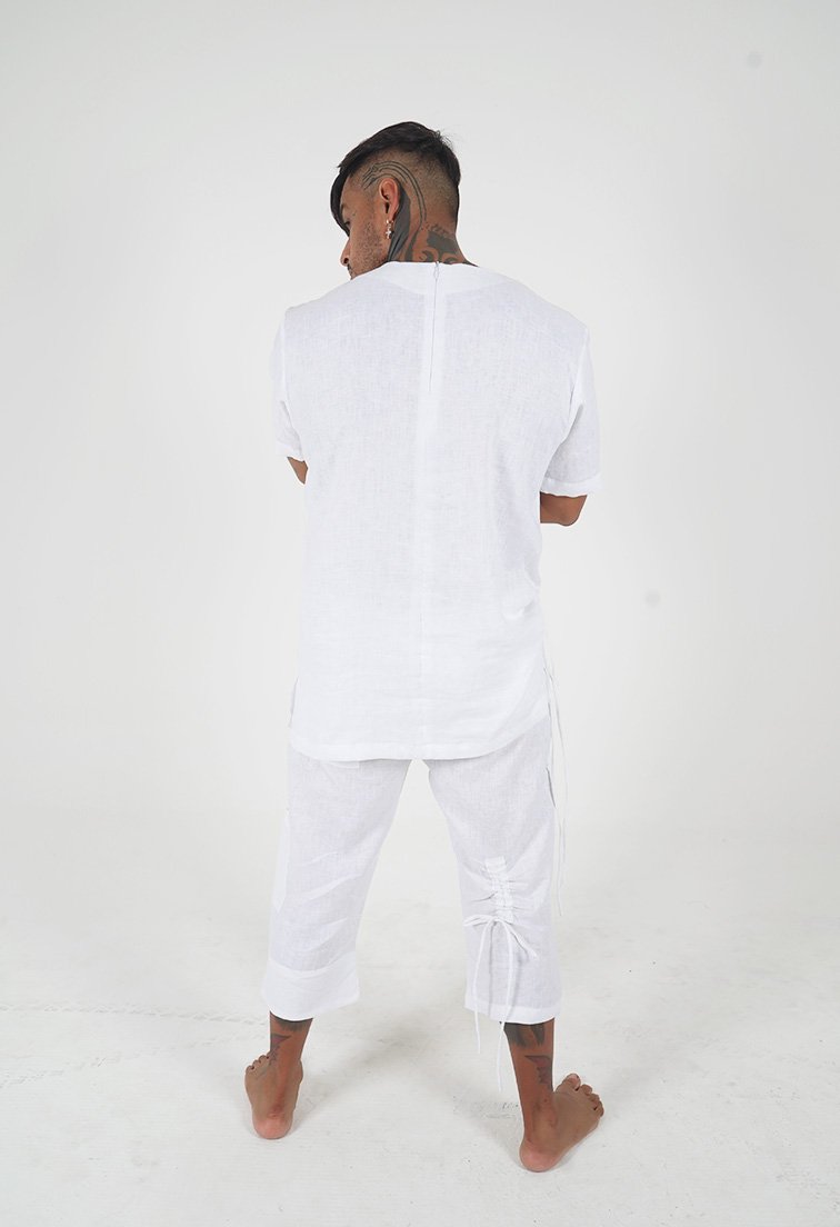 Onessimus White Short Sleeve - DANIEL PHILIP