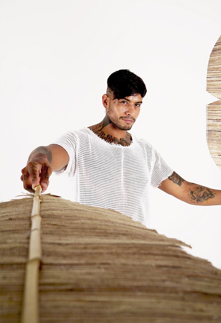 Celestino White Mesh T Shirt - DANIEL PHILIP