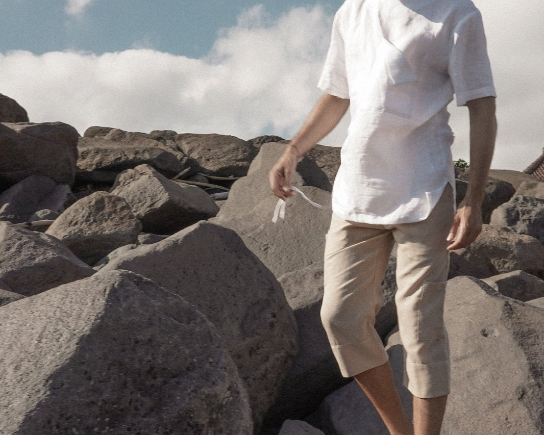 Onessimus White Short Sleeve - DANIEL PHILIP