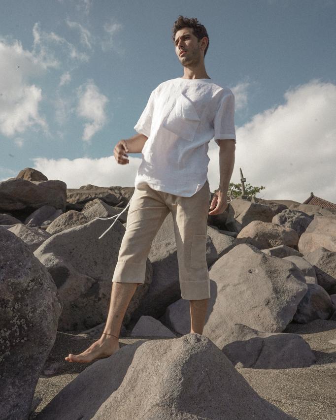Onessimus White Short Sleeve - DANIEL PHILIP