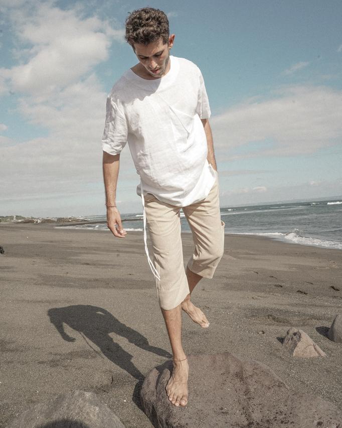 Onessimus White Short Sleeve - DANIEL PHILIP