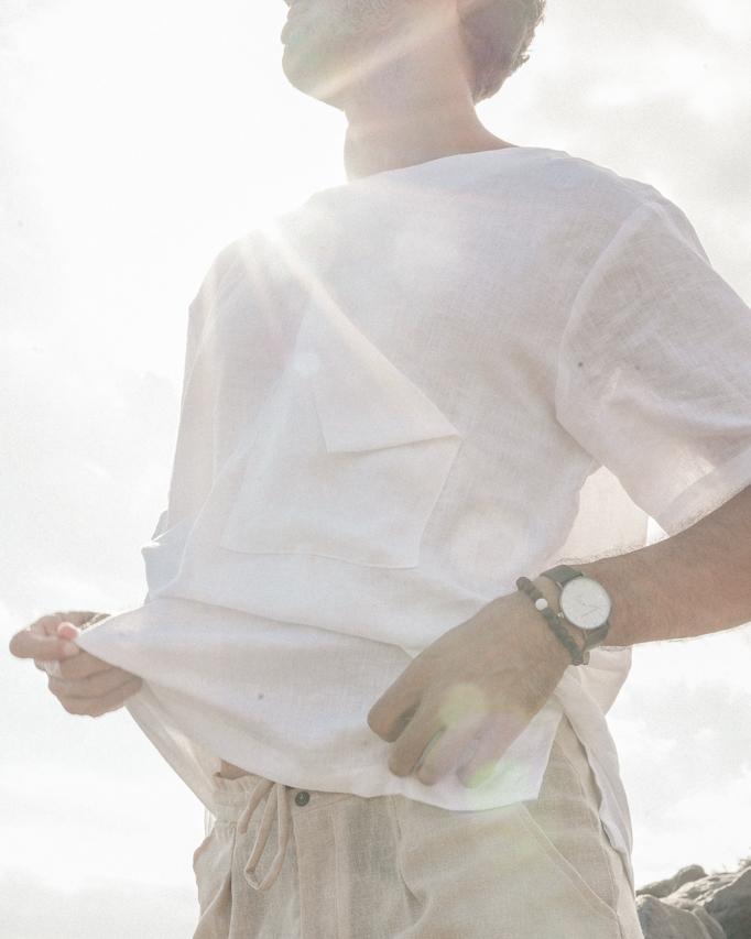 Onessimus White Short Sleeve - DANIEL PHILIP