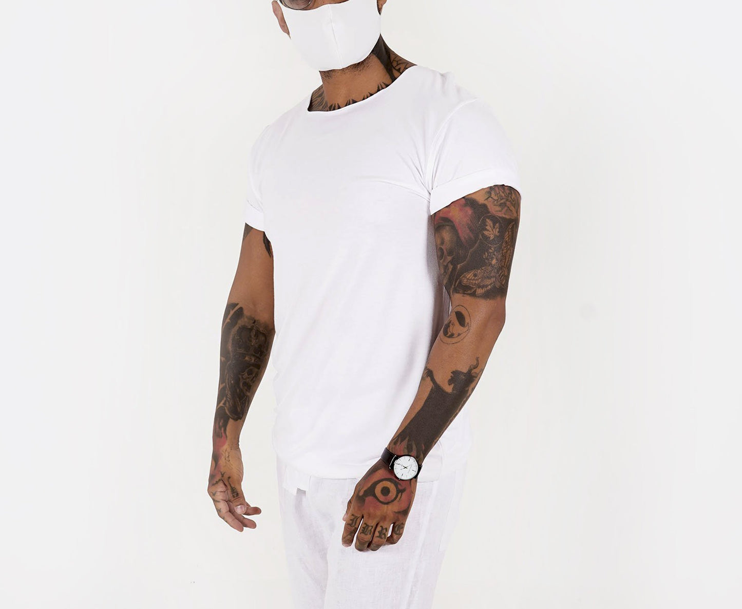 Ezequiel White T Shirt  - DANIEL PHILIP