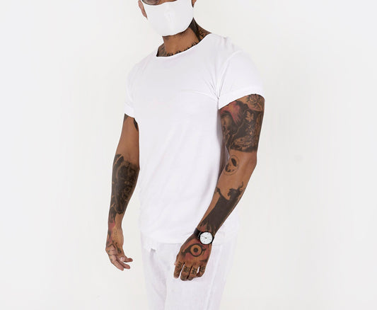Ezequiel White T Shirt  - DANIEL PHILIP