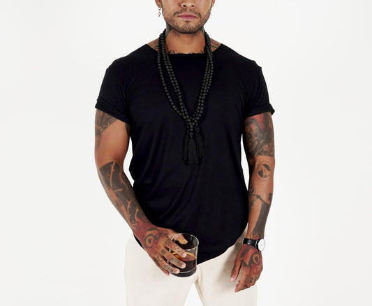 Valiente Black Short Sleeve  - DANIEL PHILIP