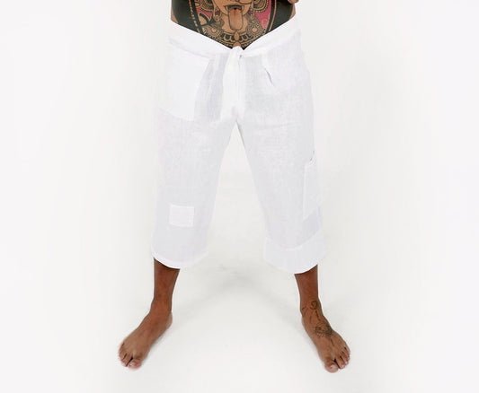 Florencio White Stylish Pants - DANIEL PHILIP