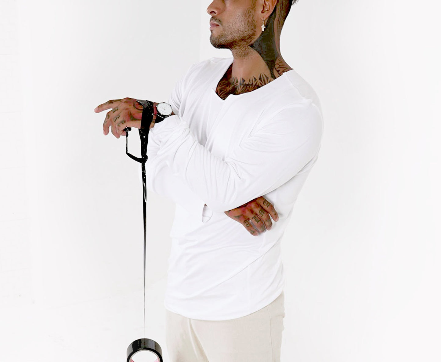 El Suave White Long Sleeve  - DANIEL PHILIP