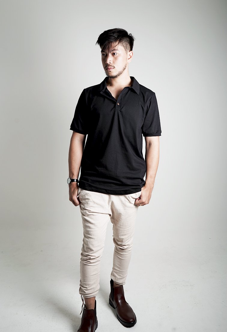 Alexis Black Polo Shirt - Men Sports Collection