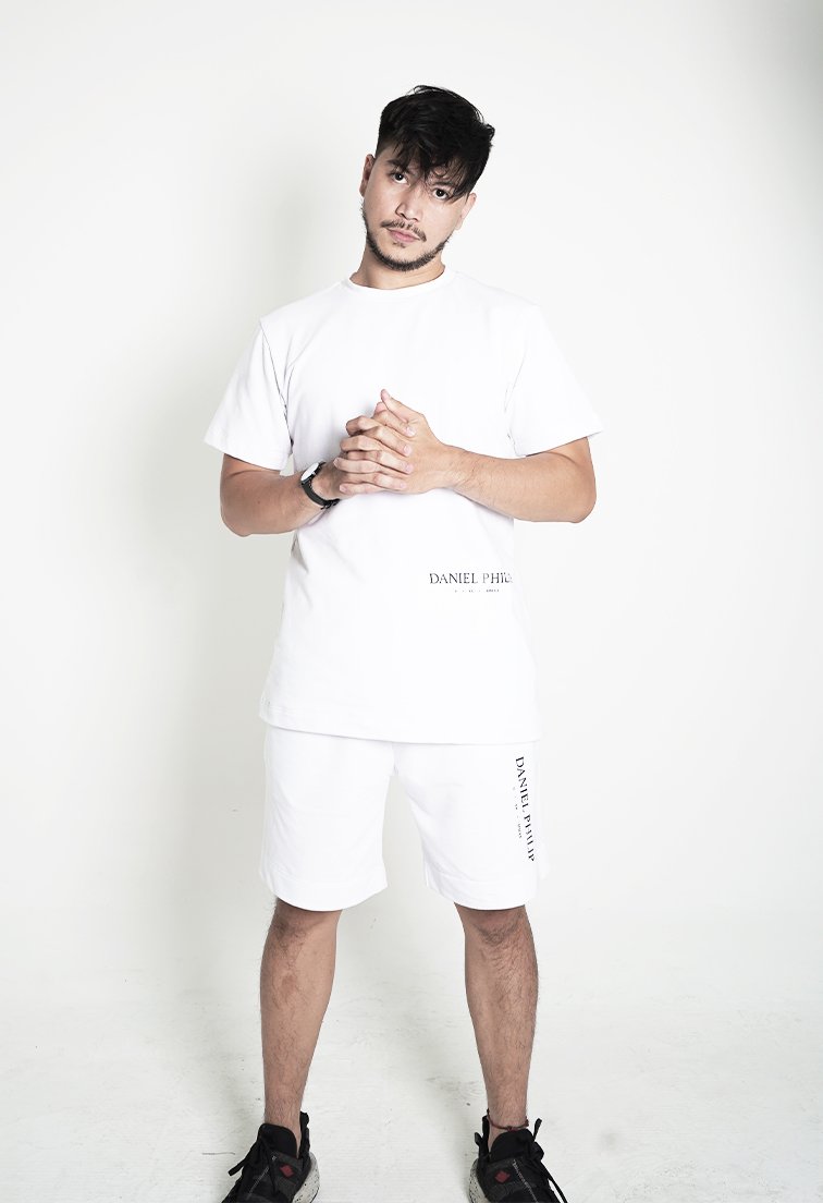 Stefan White Athlete Set - Men Sports Collection