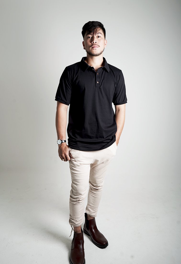 Alexis Black Polo Shirt - Men Sports Collection
