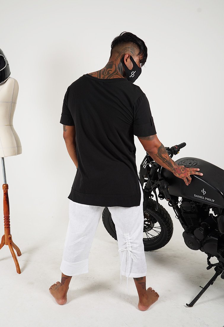 Valiente Black Short Sleeve  - DANIEL PHILIP