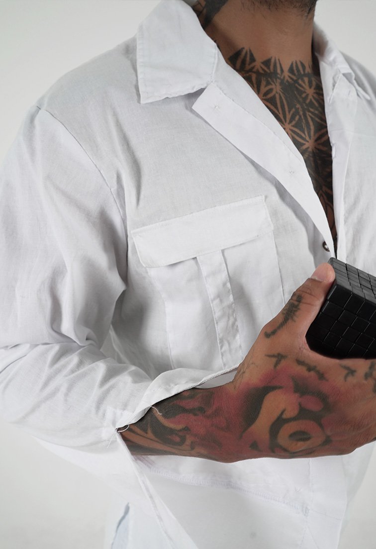 El Supremo White Long Sleeve  - DANIEL PHILIP