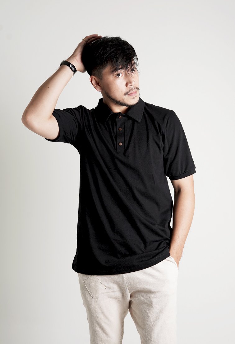 Alexis Black Polo Shirt - Men Sports Collection