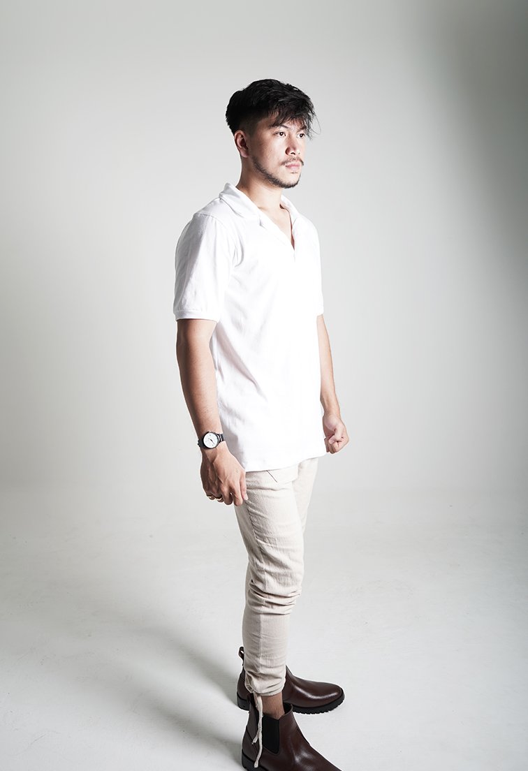Arturo White Polo Shirt - Men Sports Collection