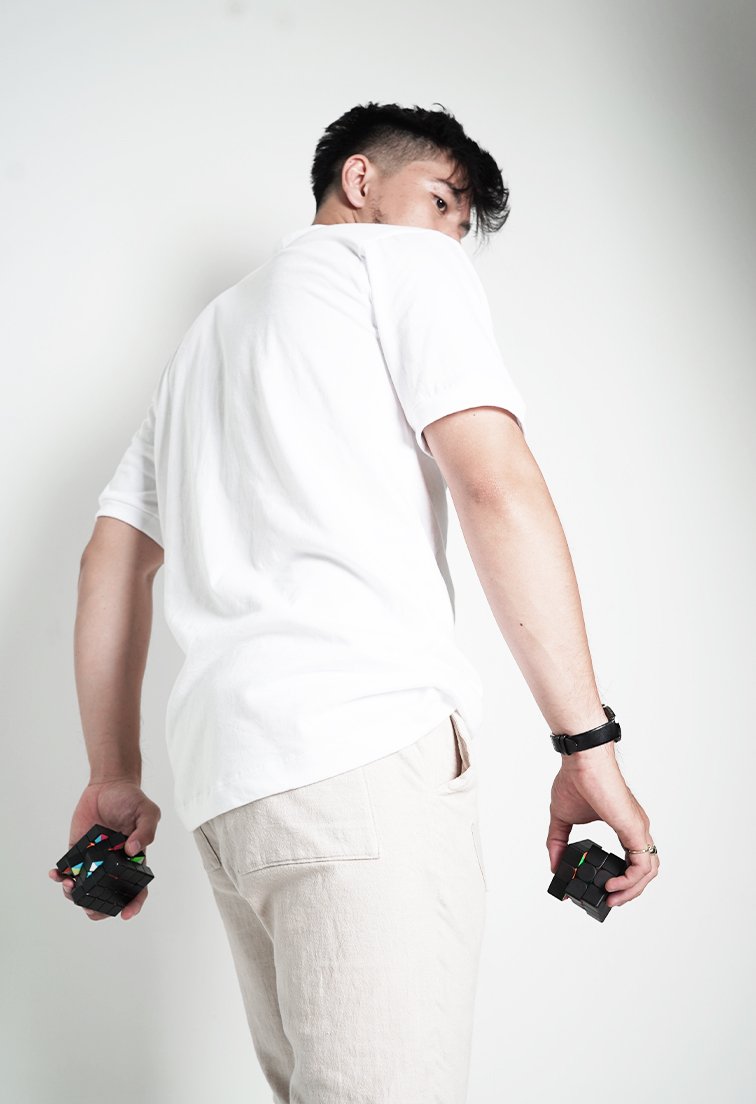 Henri White Mandarin Polo Shirt - Men Sports Collection