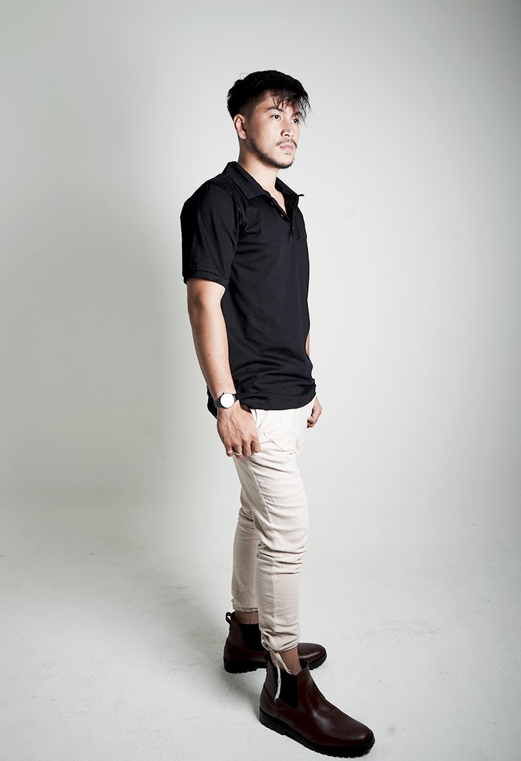 Alexis Black Polo Shirt - Men Sports Collection