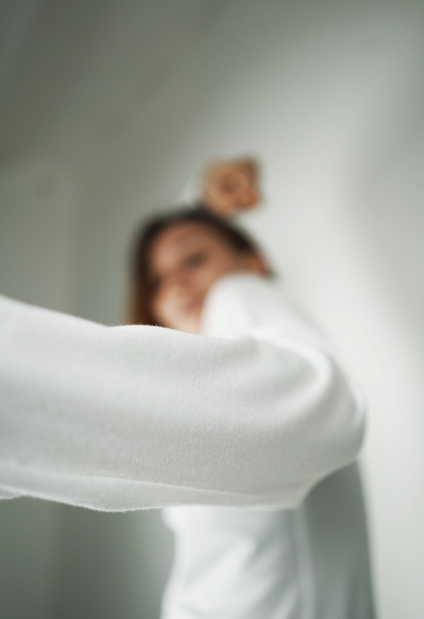 Ariadne White Long Sleeves Shirt