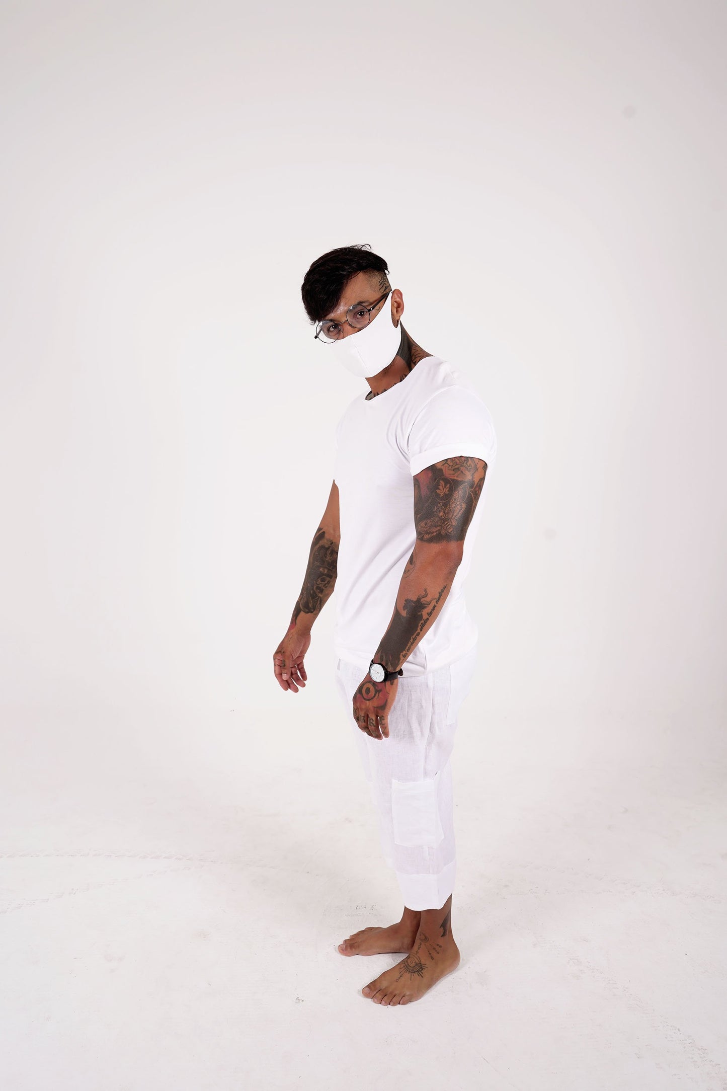 Ezequiel White T Shirt  - DANIEL PHILIP