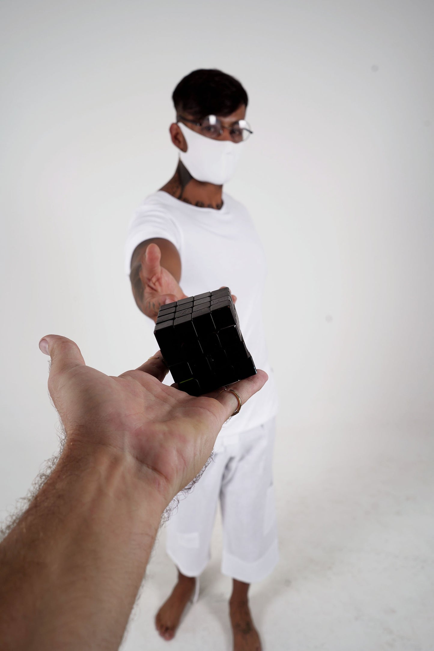 Ezequiel White T Shirt  - DANIEL PHILIP