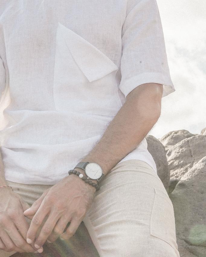 Onessimus White Short Sleeve  - DANIEL PHILIP