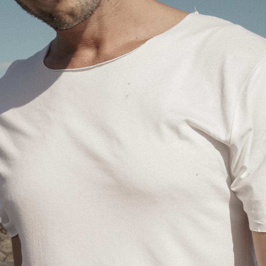 Ezequiel White T Shirt  - DANIEL PHILIP