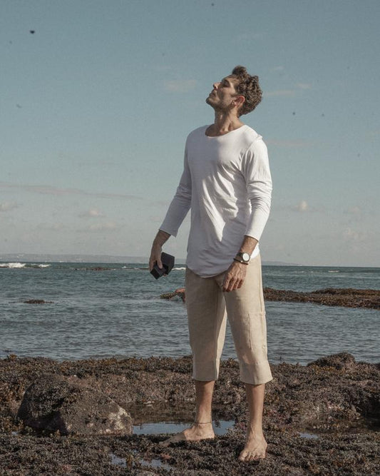 El Suave White Long Sleeve  - DANIEL PHILIP